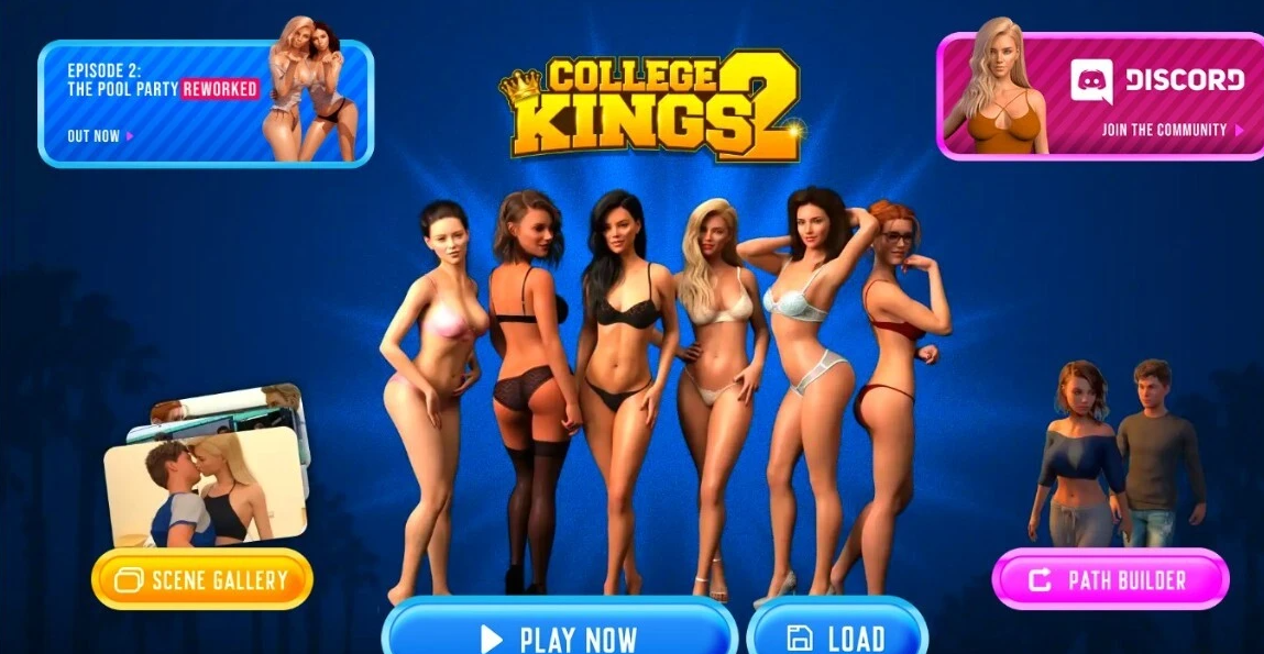 【SD/3D/校园后宫SLG/宫/汉化/动态】学校列王 第2季 V3.3.3 双端汉化版【3.7G】