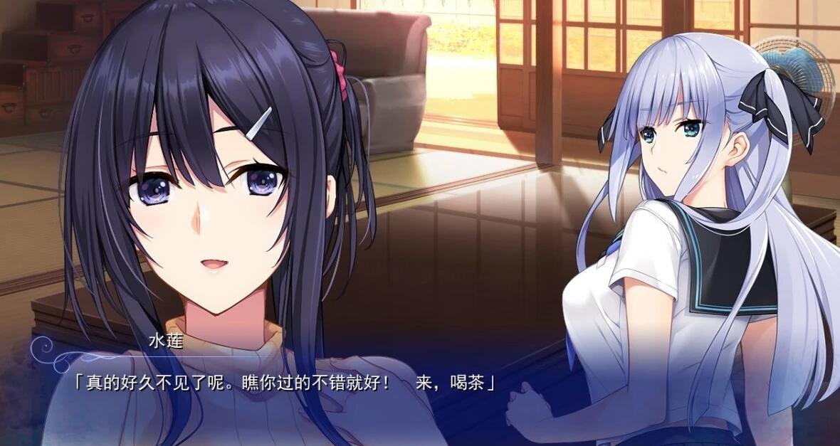 【PC/2D/佳作ADV/汉化】水莲紫苑[如月真绫制作组]精翻汉化版+存档【2.4G】